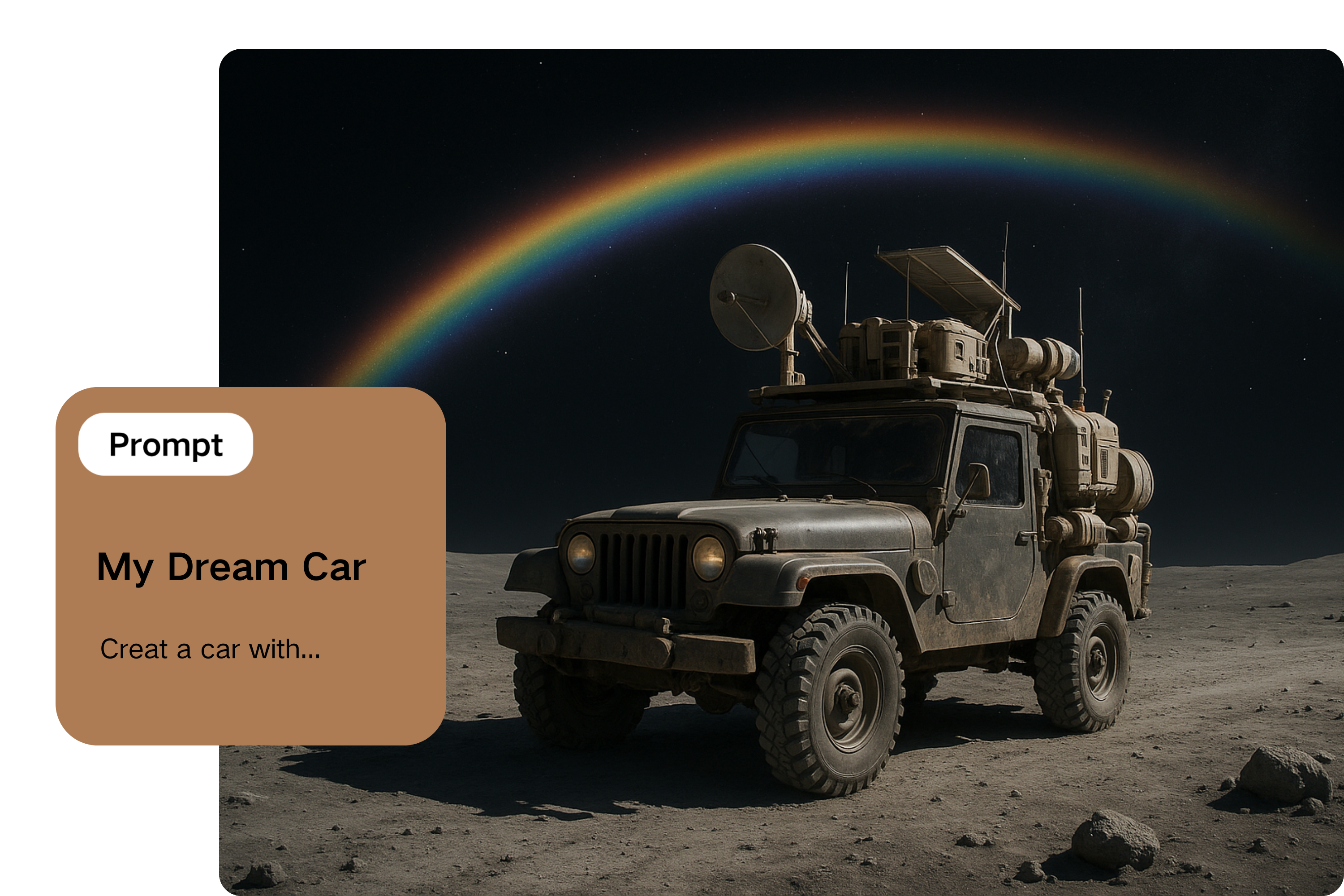  Instant 3D Car Generation from Ideas