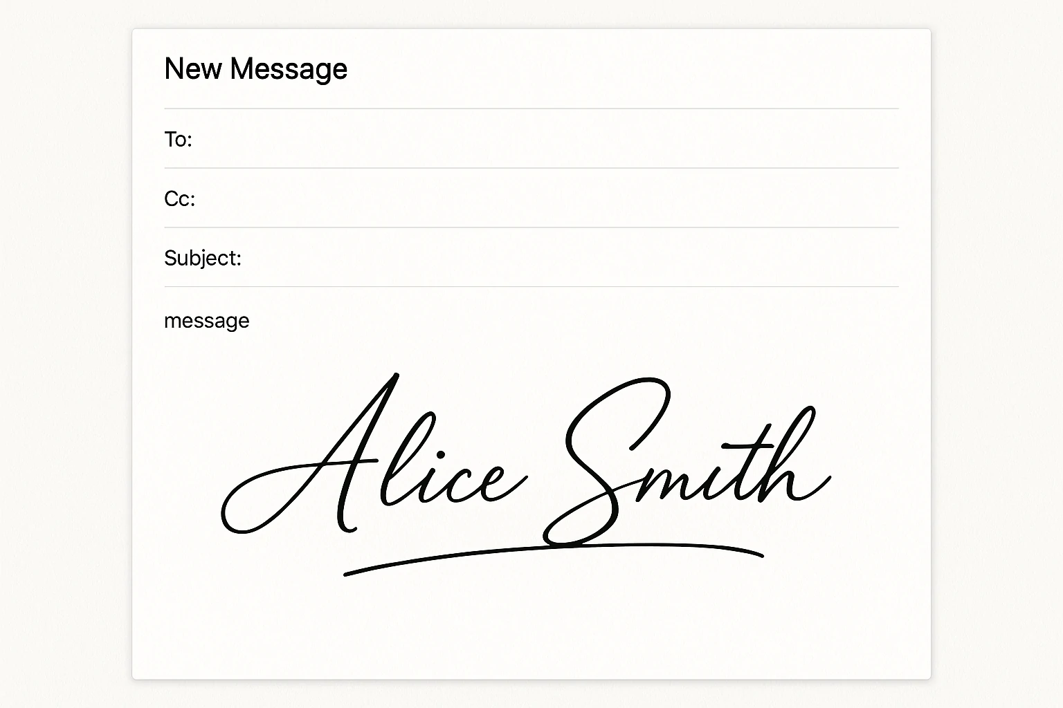 Sublimez vos e-mails