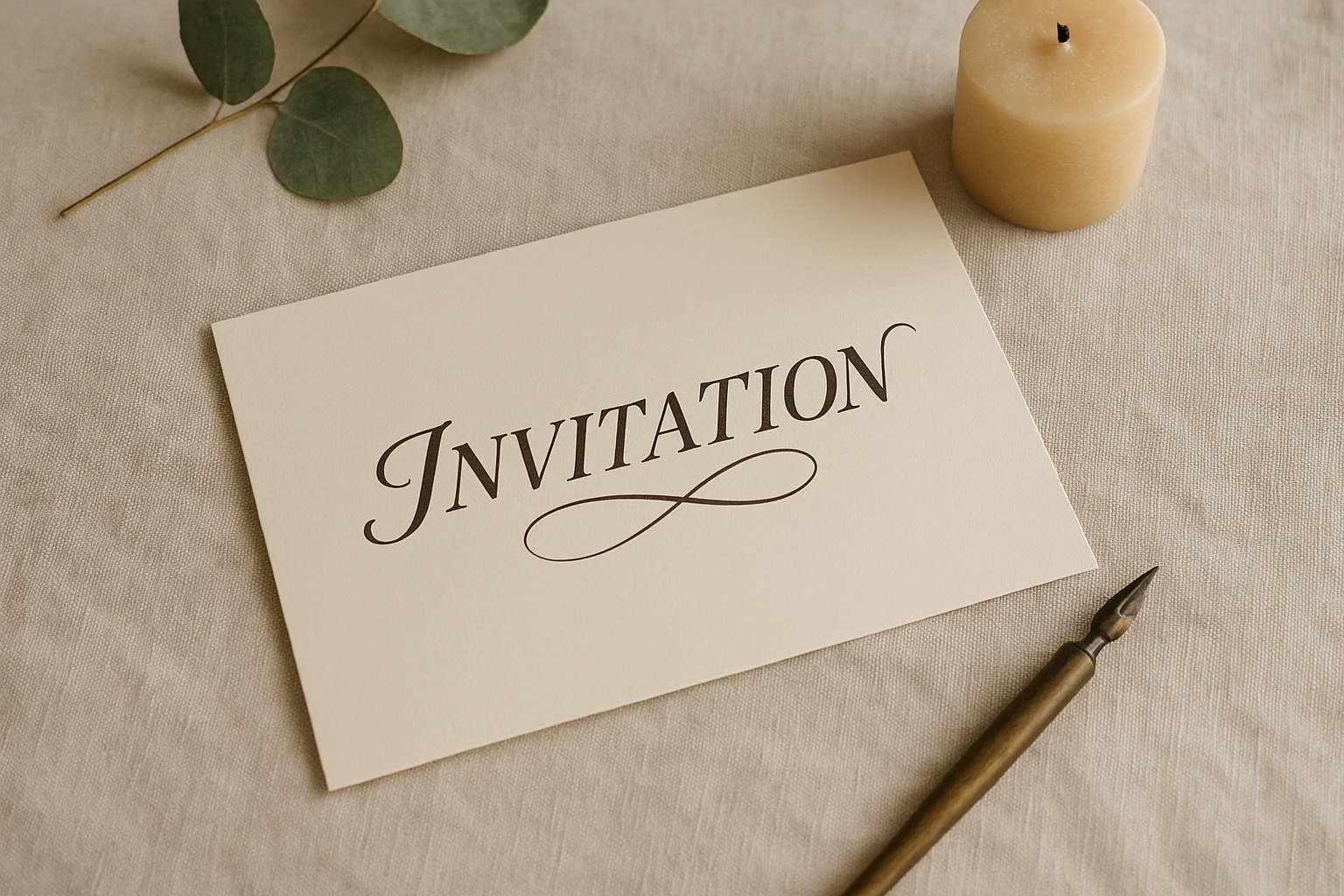 Event & Invitation Design