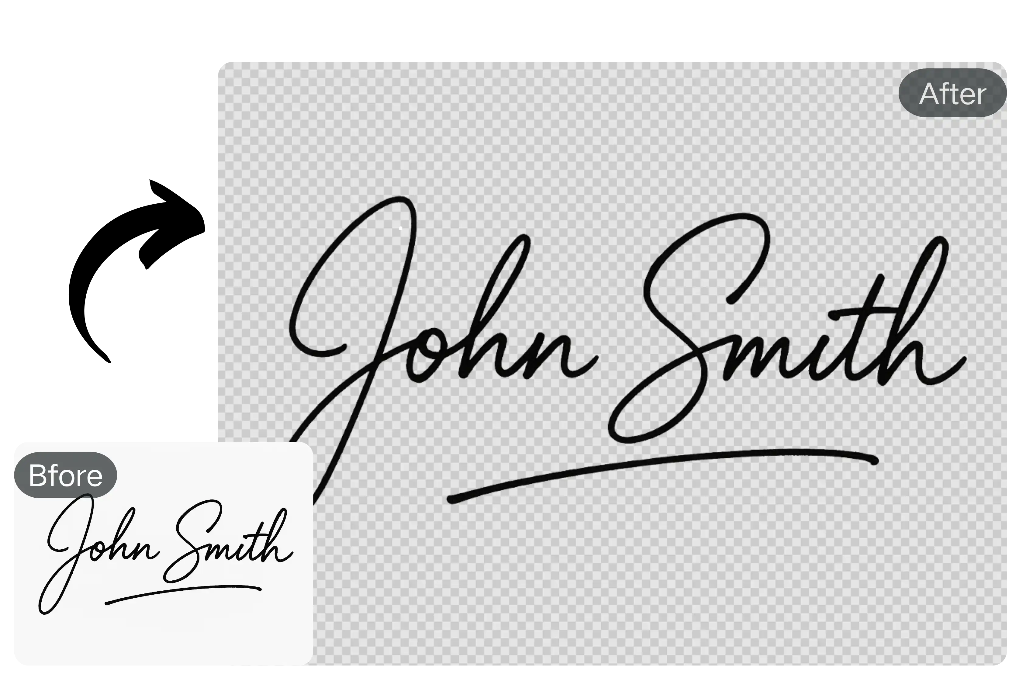 Signature Background Remover Free Online