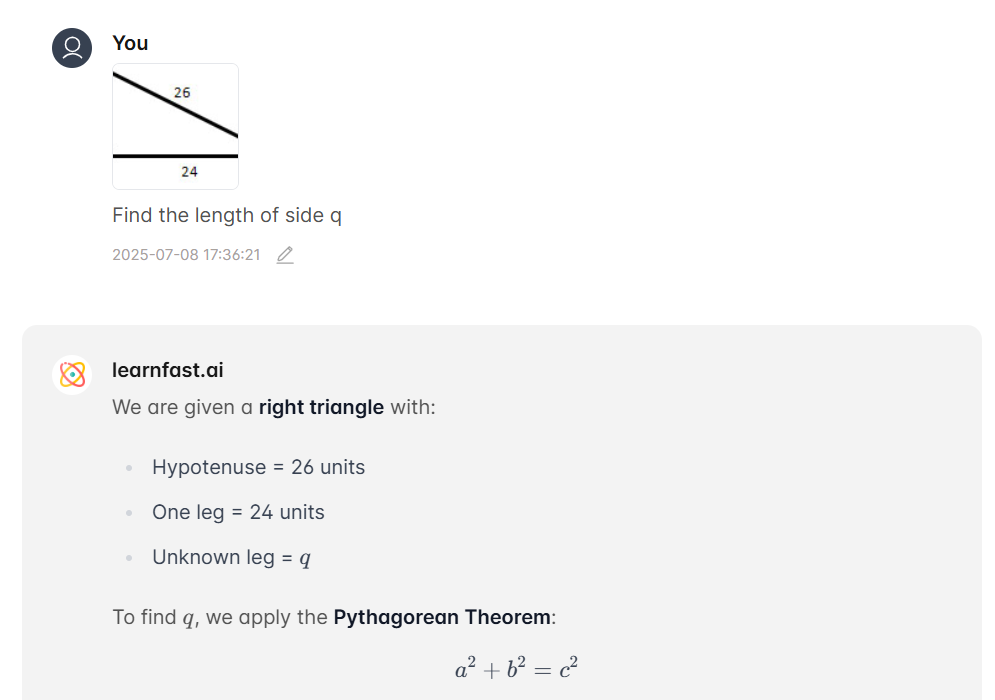 How Our AI Math Helper Solves Geometry Problems