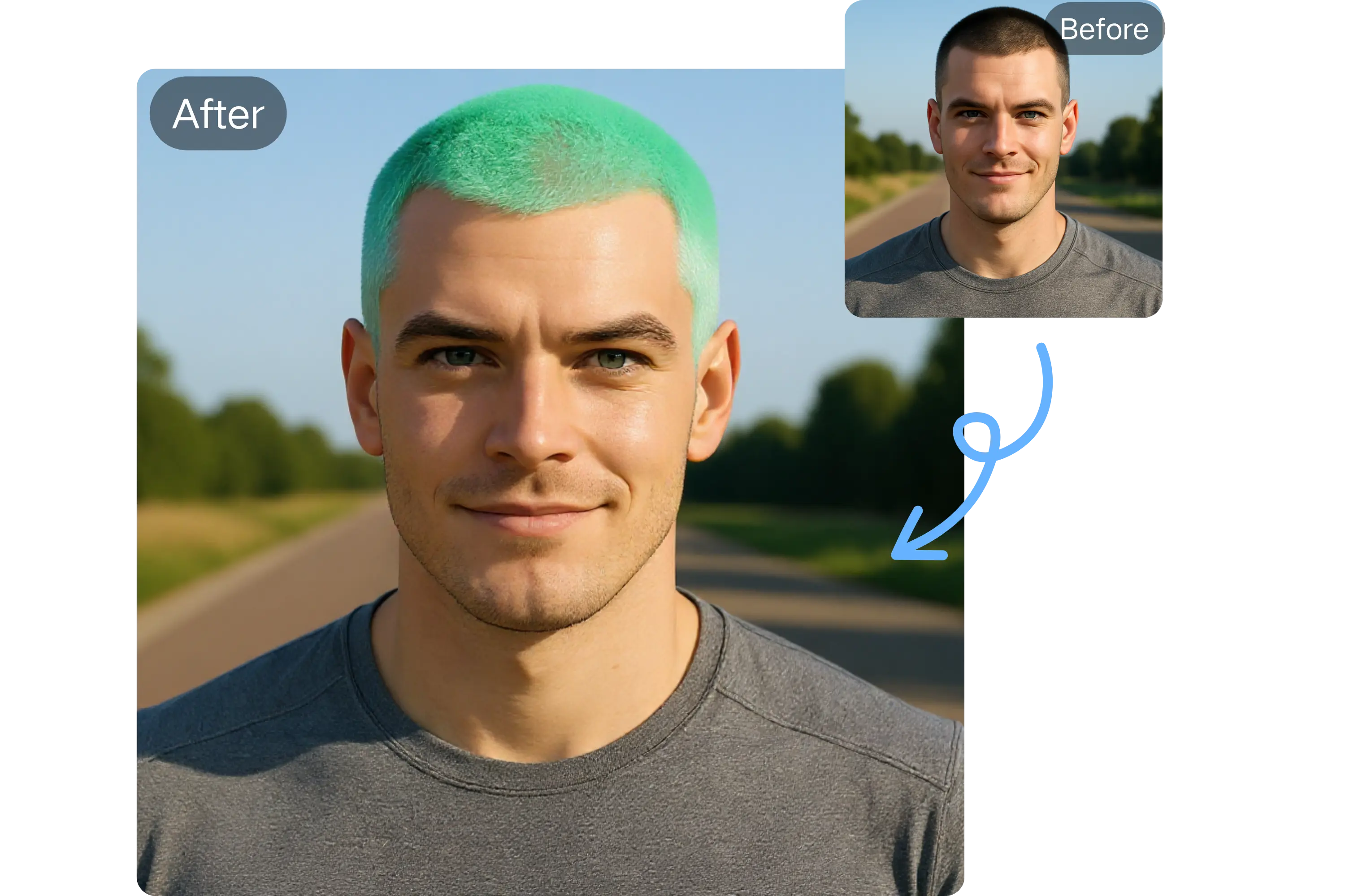 Artistic Hair Effects
