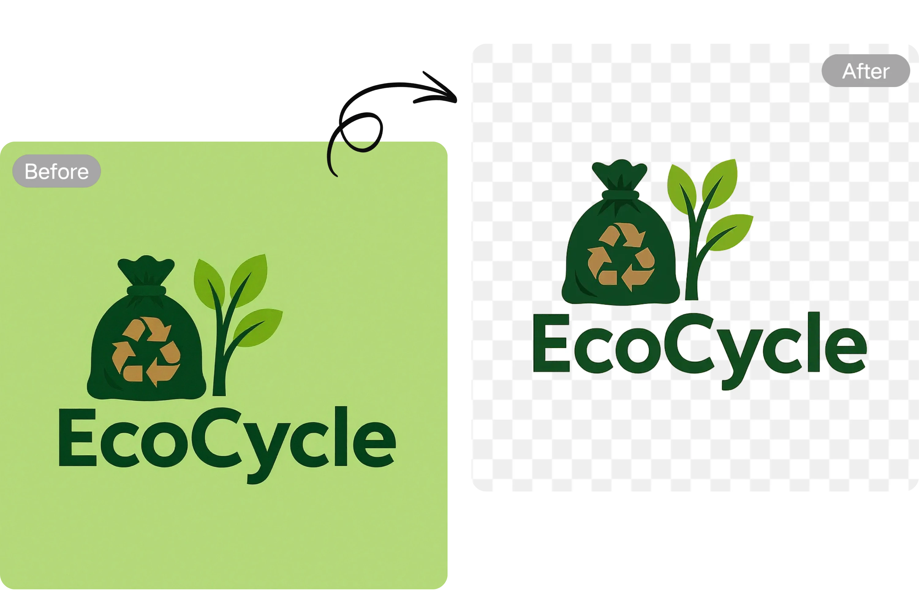Clean Logo Background Removal
