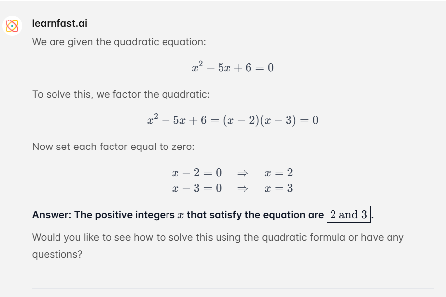 Solve Olympiad Math Questions