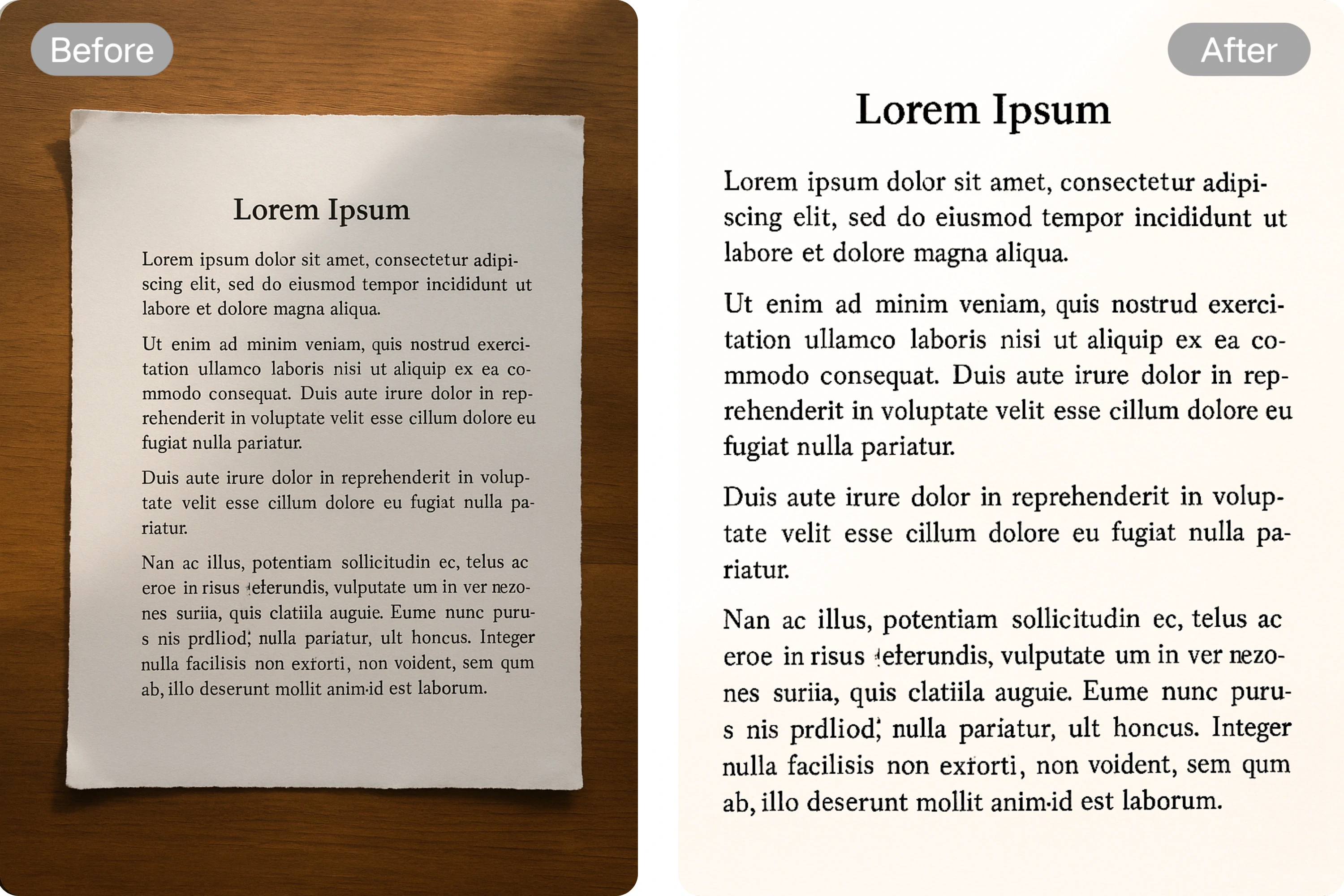 Enhanced Text Visibility