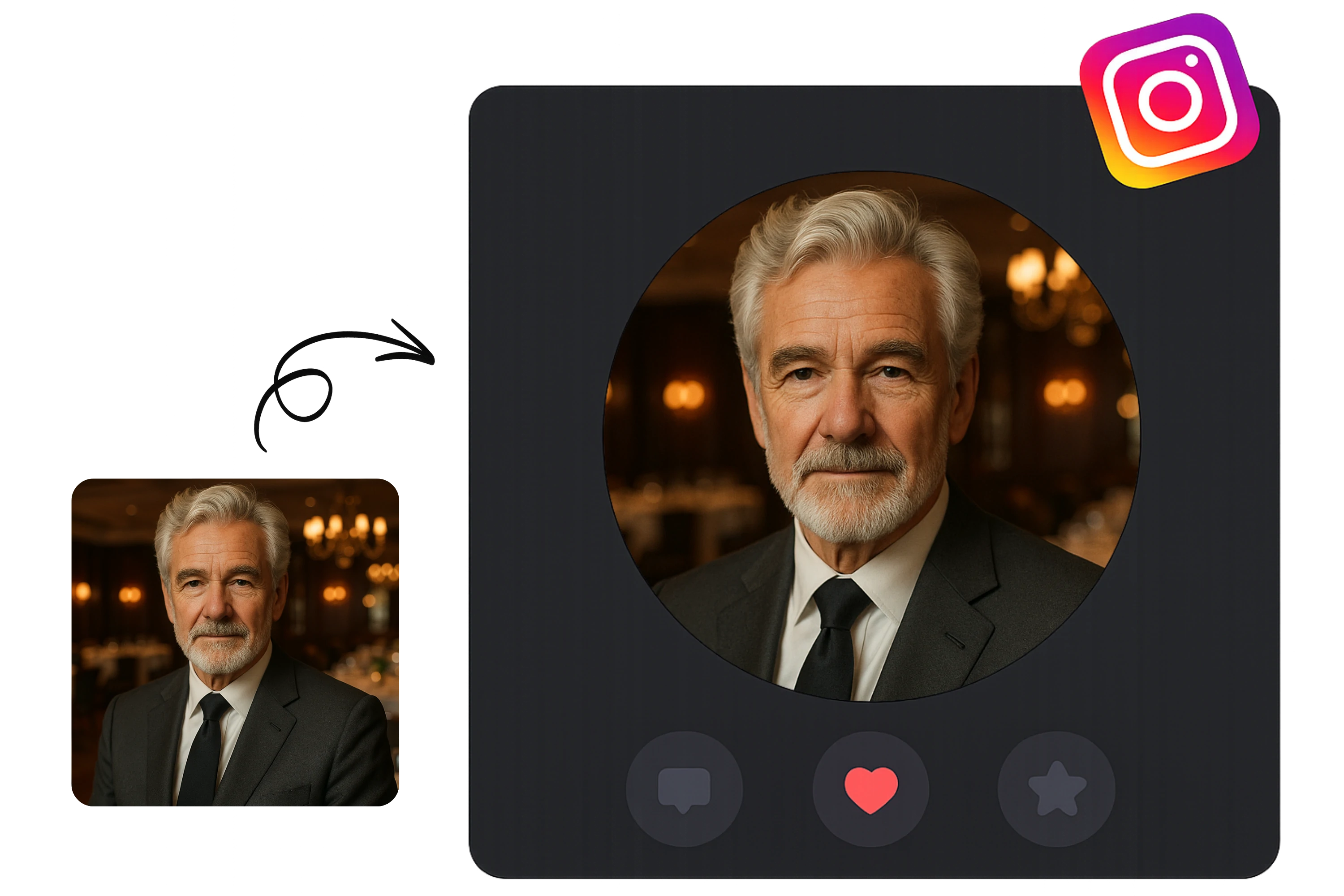 Perfekt für Social Media