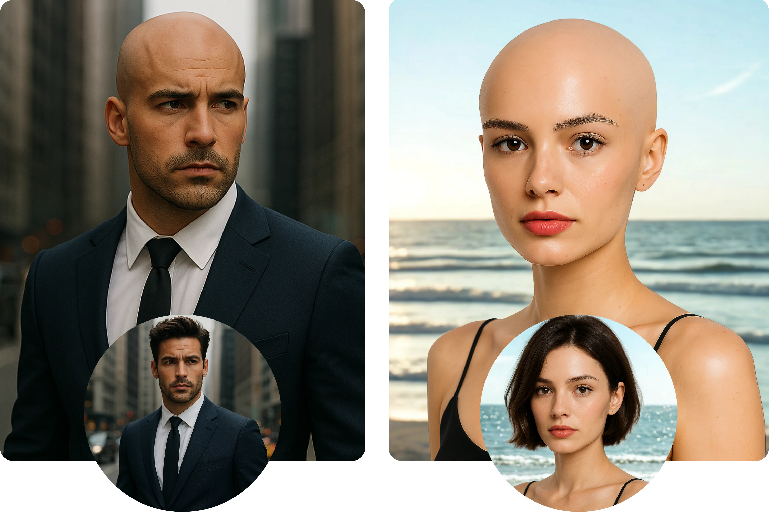 Fast and Private Bald Transformation