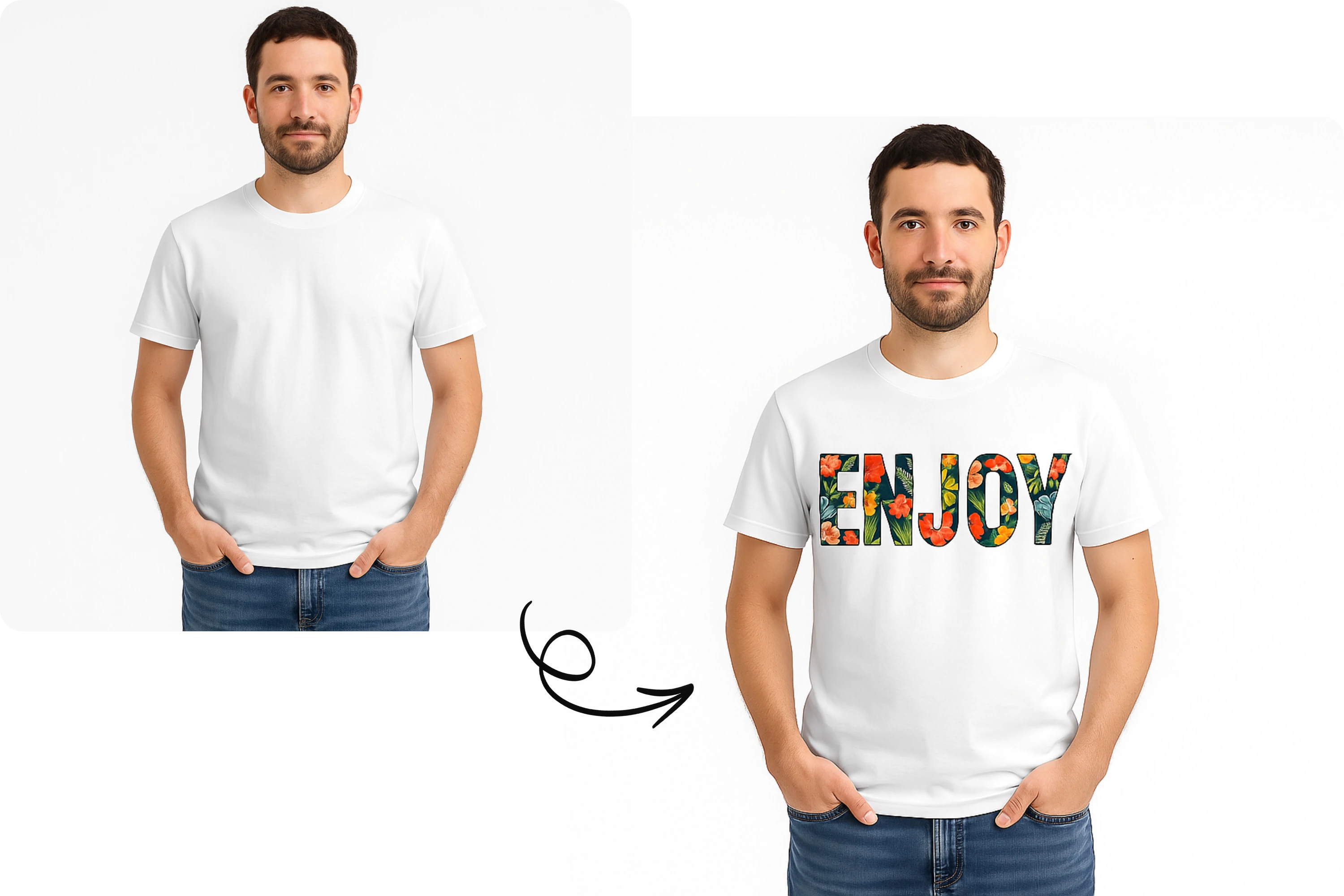 Powerful T-Shirt Mockup Generator
