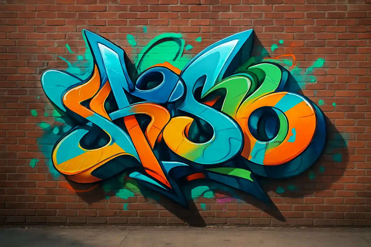3D Graffiti Image Generation