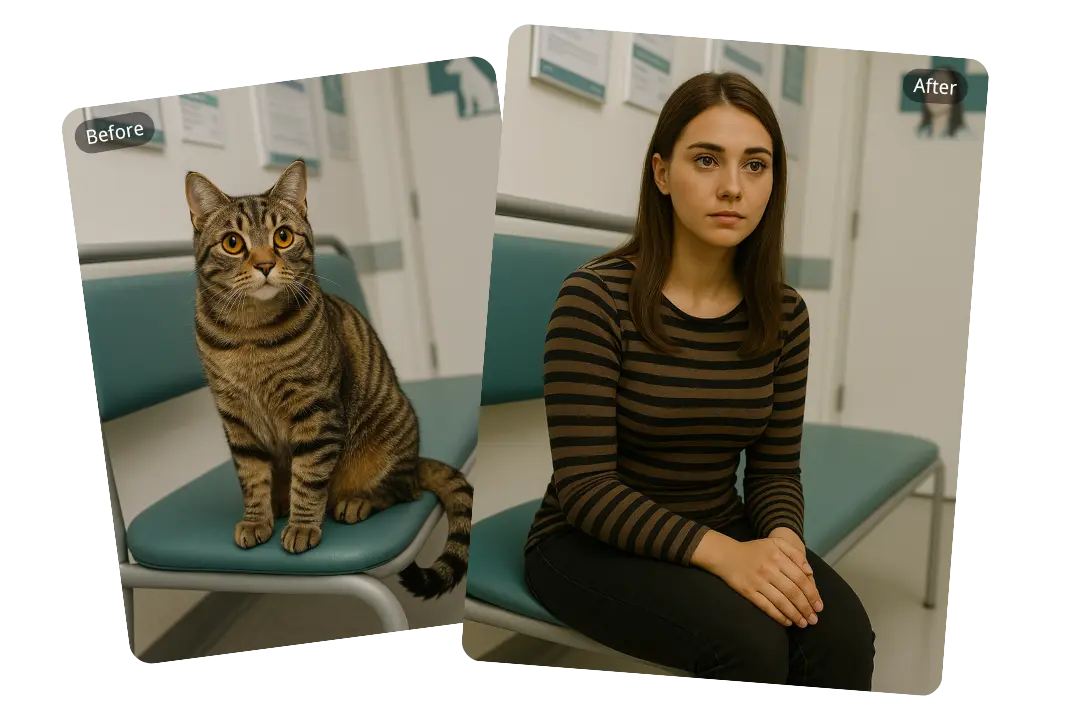 No Account Needed – Quick and Easy Pet to Human Transformations