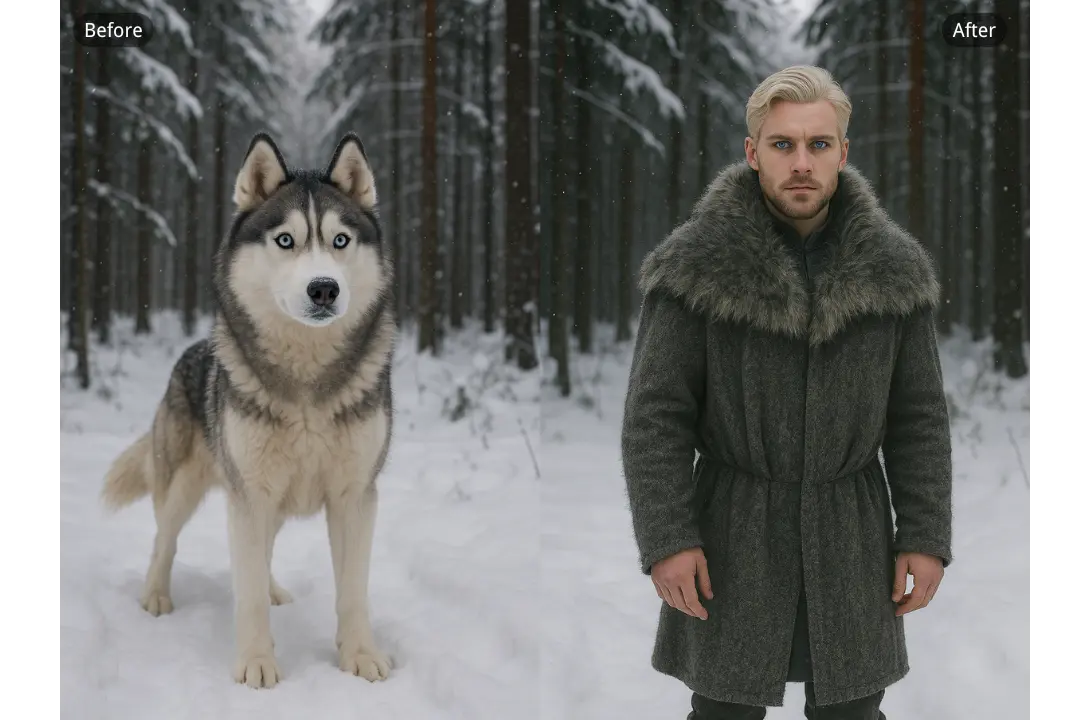 Realistic Human Versions Capturing Pet Features
