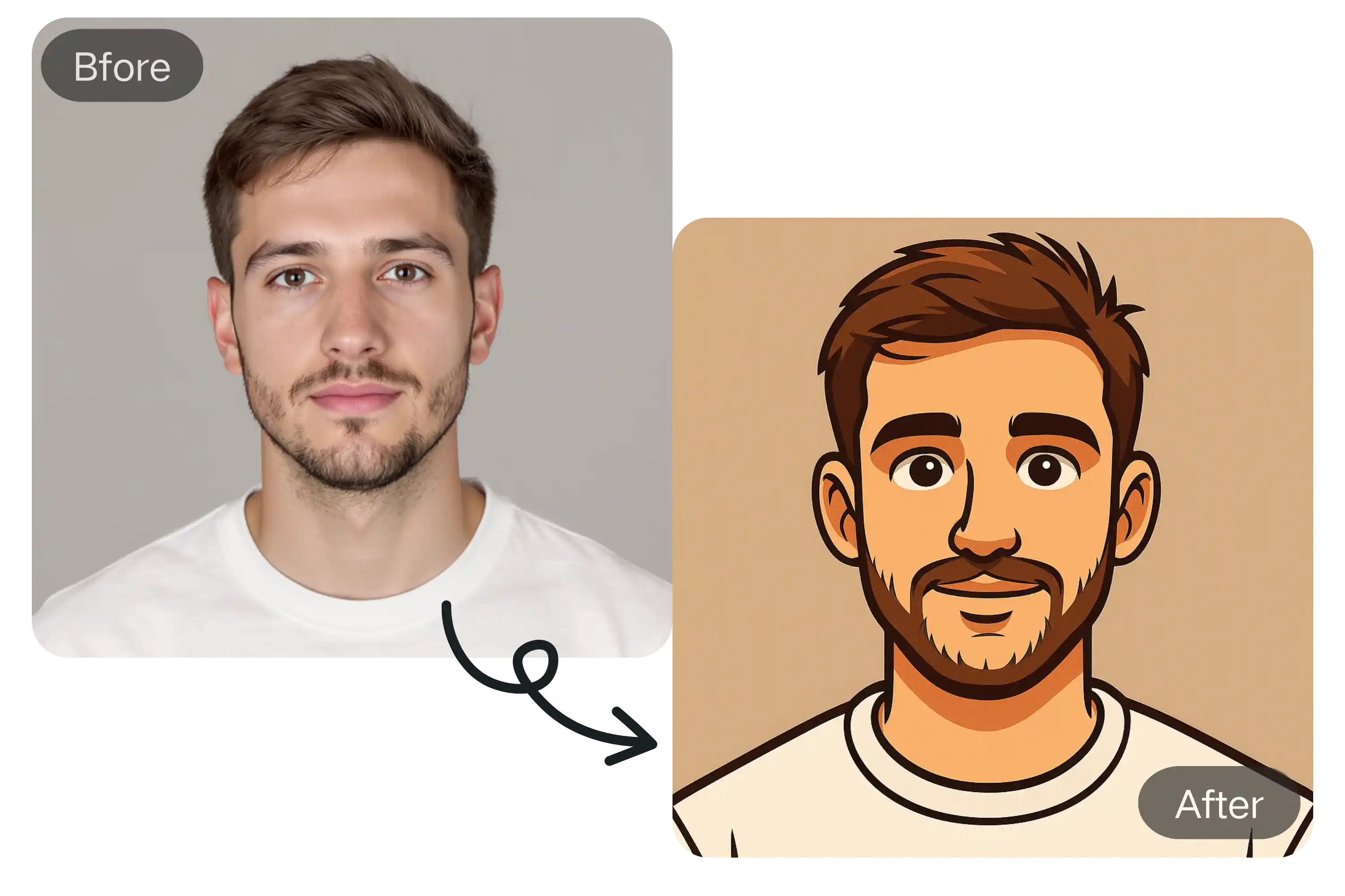 One-Click AI Cartoon Generator