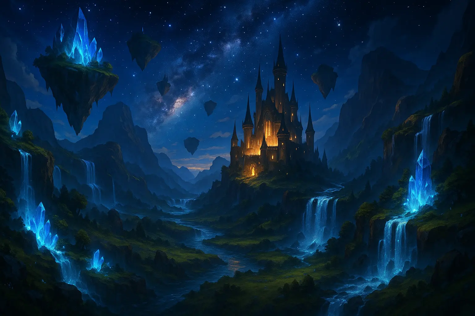 Valles y Castillos de Fantasía