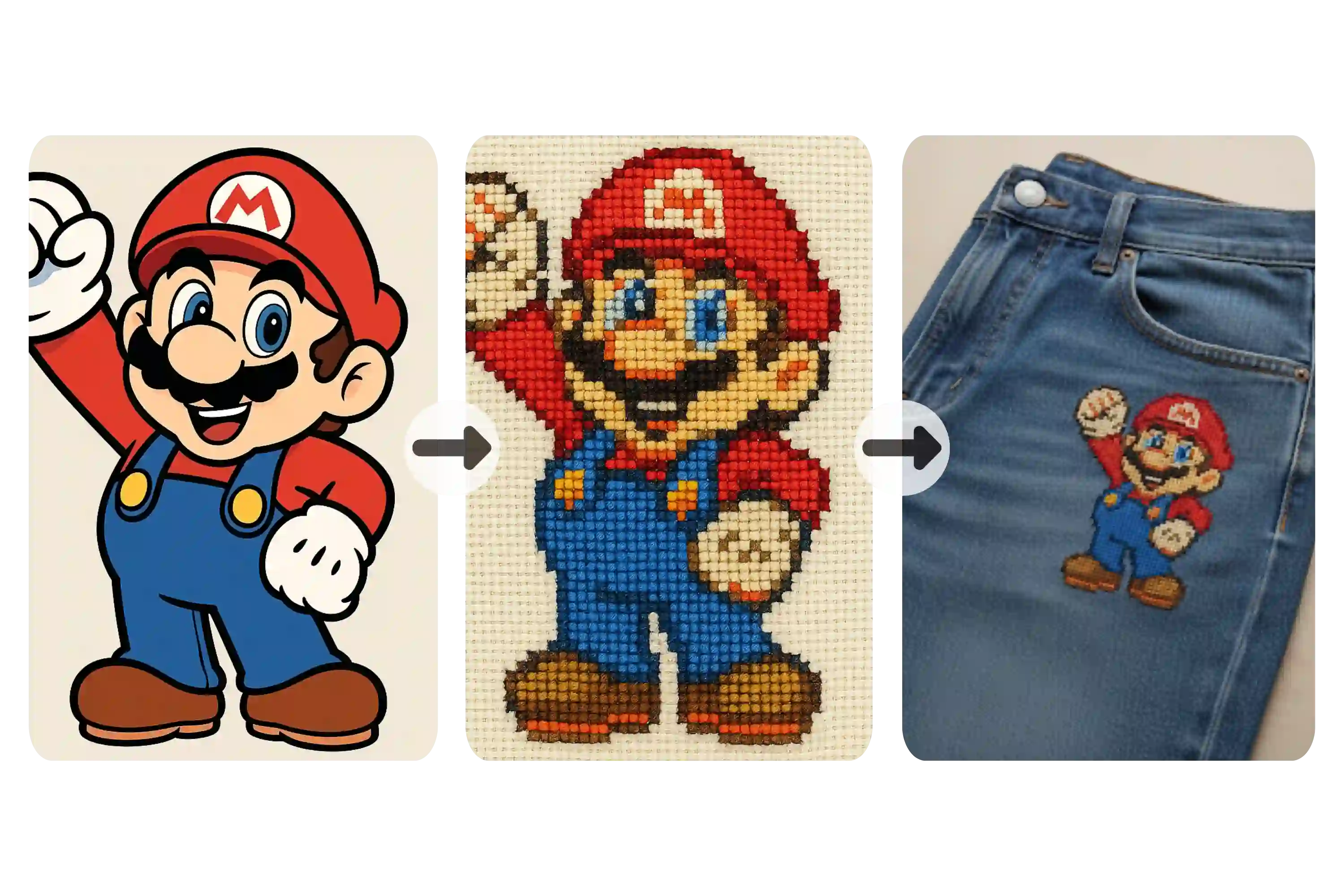 Embroidery Design Maker Online for One-Click Mockups