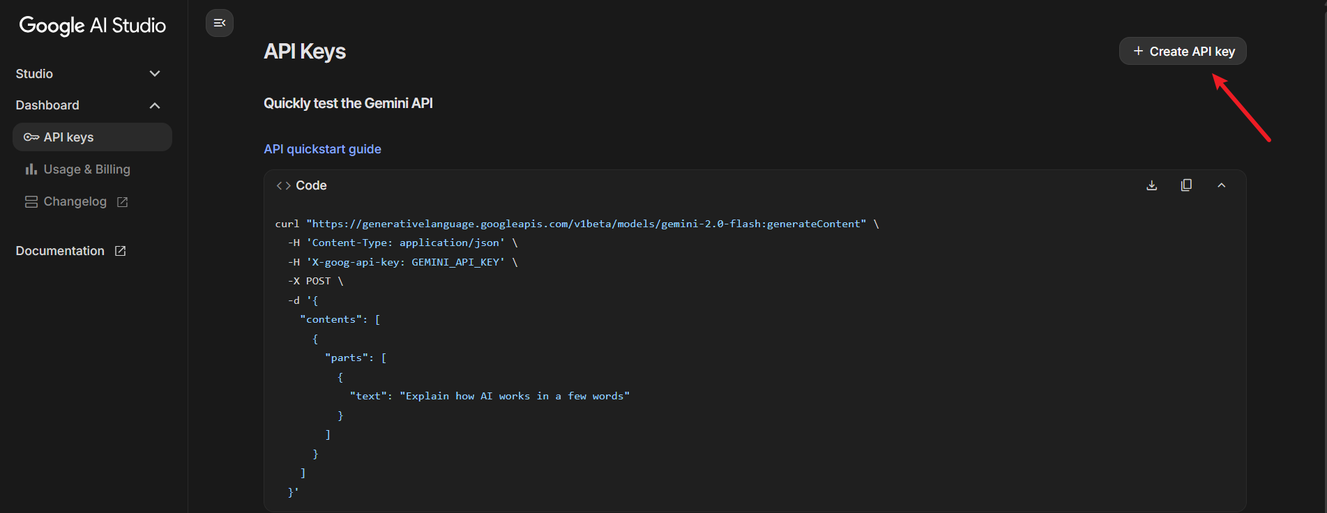 Accessing Gemini 2.5 Flash Image API via Google Gemini API