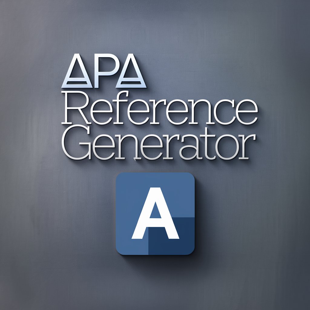 APA Reference Generator Free Generate Accurate Citations With GPT4O