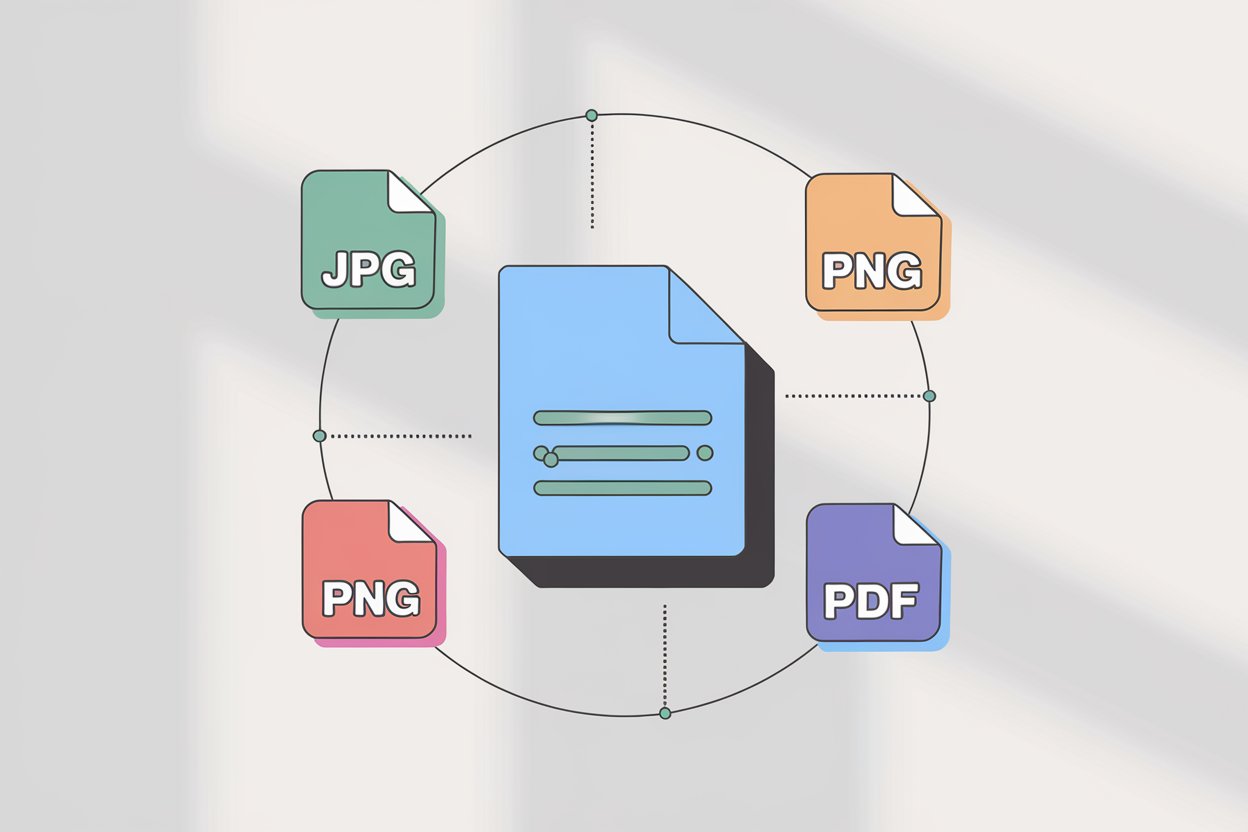 Multiple Image Formats Supported