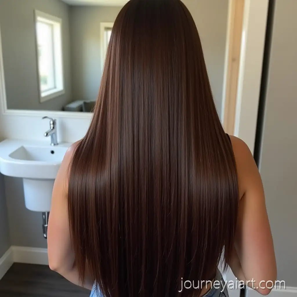 Woman-with-Guinness-World-Record-for-Longest-SilkyWoman-with-Long-Dark-Hair-Smooth-Straight-Dark-Brown-Hair