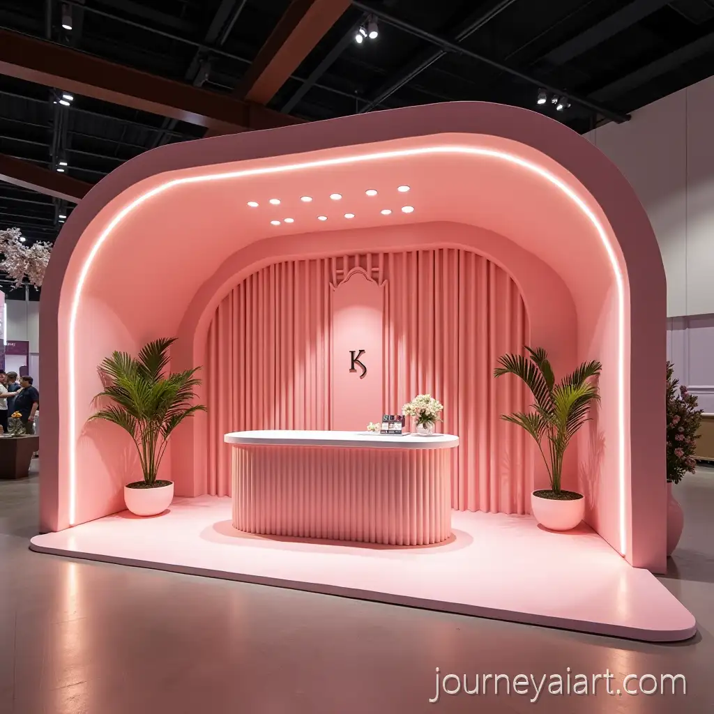 Elegant-Makeup-Booth-Design-for-Katia-with-Rose-Shade-Theme