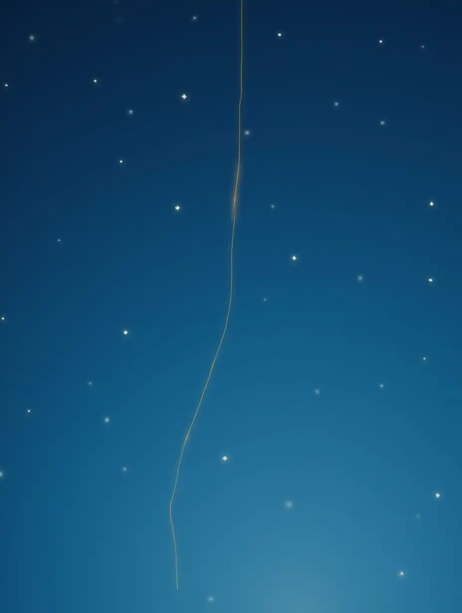 Soft-Blue-NightBlue-night-sky-with-golden-thread-Sky-with-Glowing-Golden-Thread-and-Shimmering-Stars