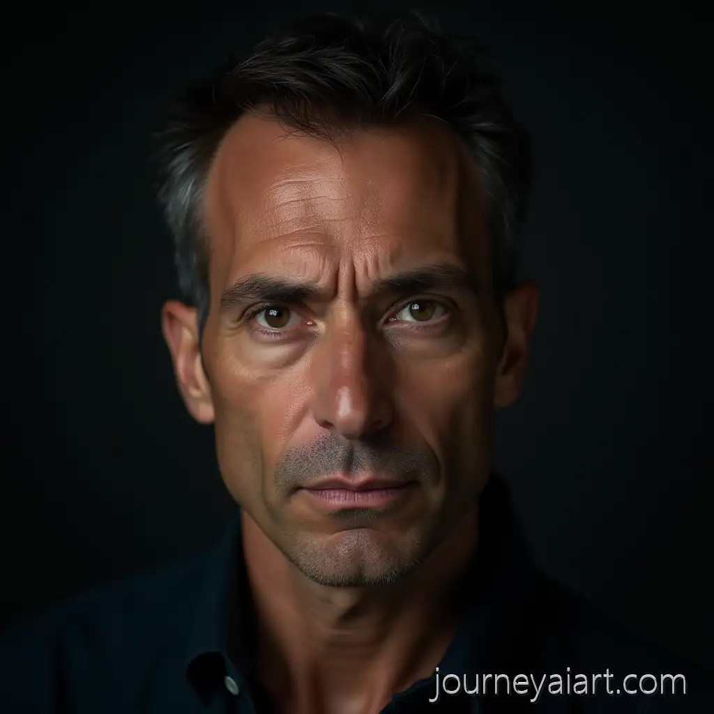 UltraDetailed-CloseUp-Studio-Portrait-of-a-Man-with-Dramatic-Lighting