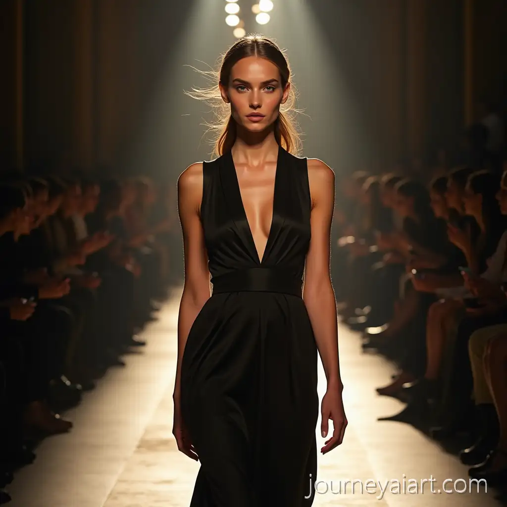 HighFashion-Model-Walking-on-Paris-Couture-Runway