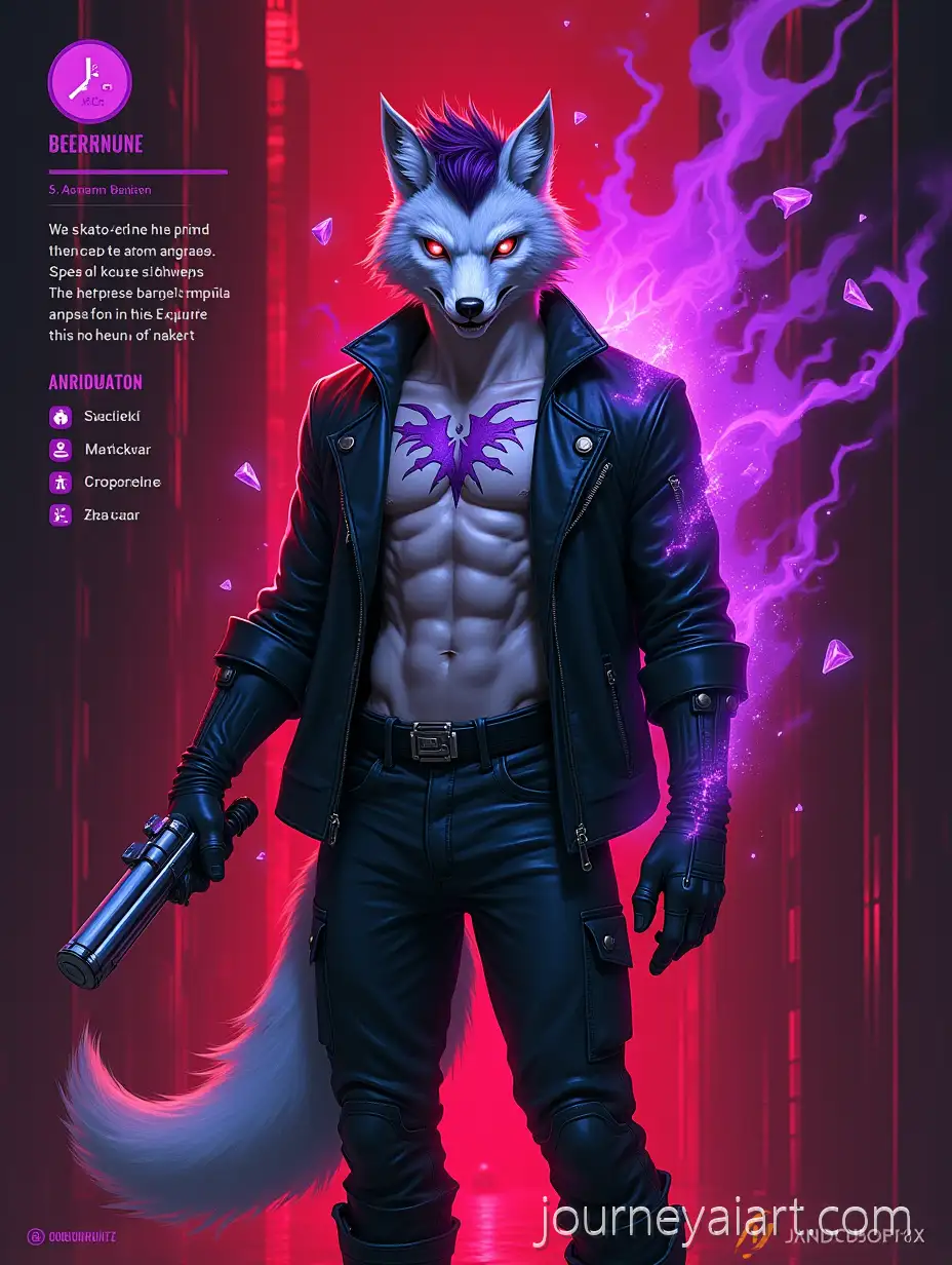 Cyberpunk-KGB-Fox-Wolf-Character-Card-with-Red-Neon-Holographic-Effects