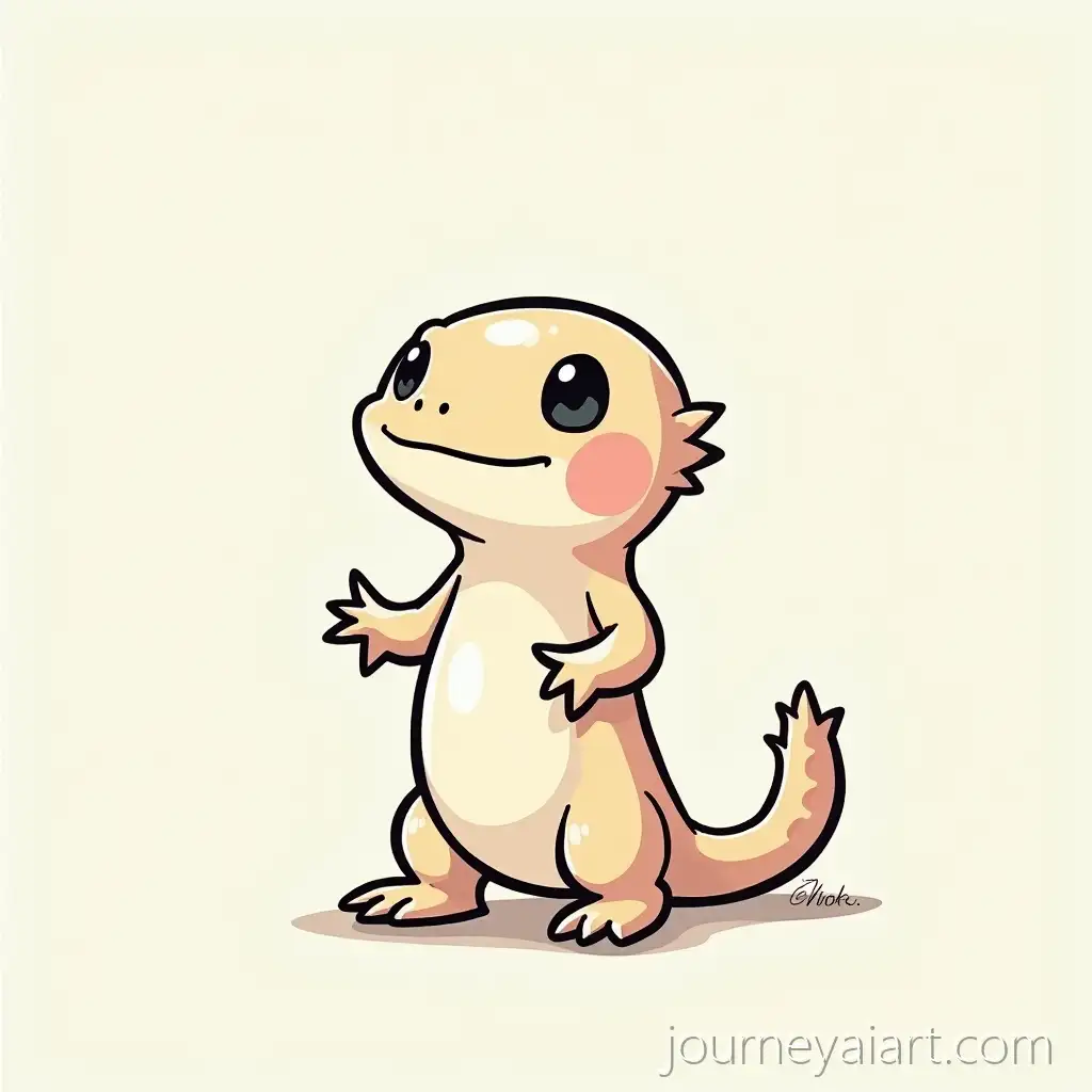 Salamander-Character-Design-for-Clothing-Brand-in-Kukuxumusu-Style