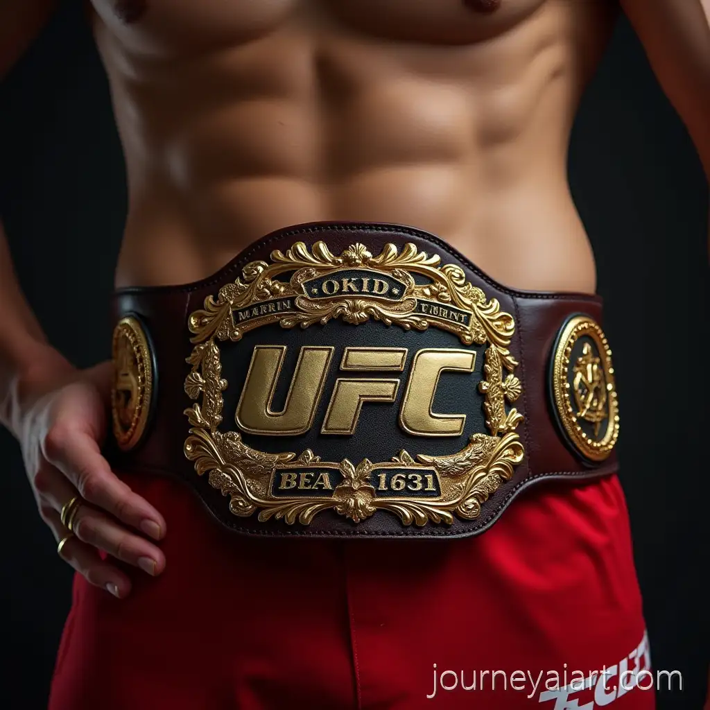KFCInspired-Championship-Belt-Styled-Like-UFC-Title-Belt