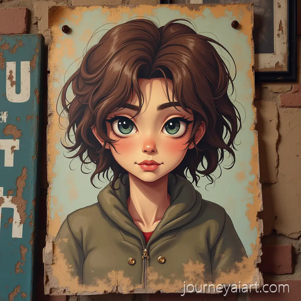 Custom-Poster-Design-Featuring-a-Unique-Face-Illustration