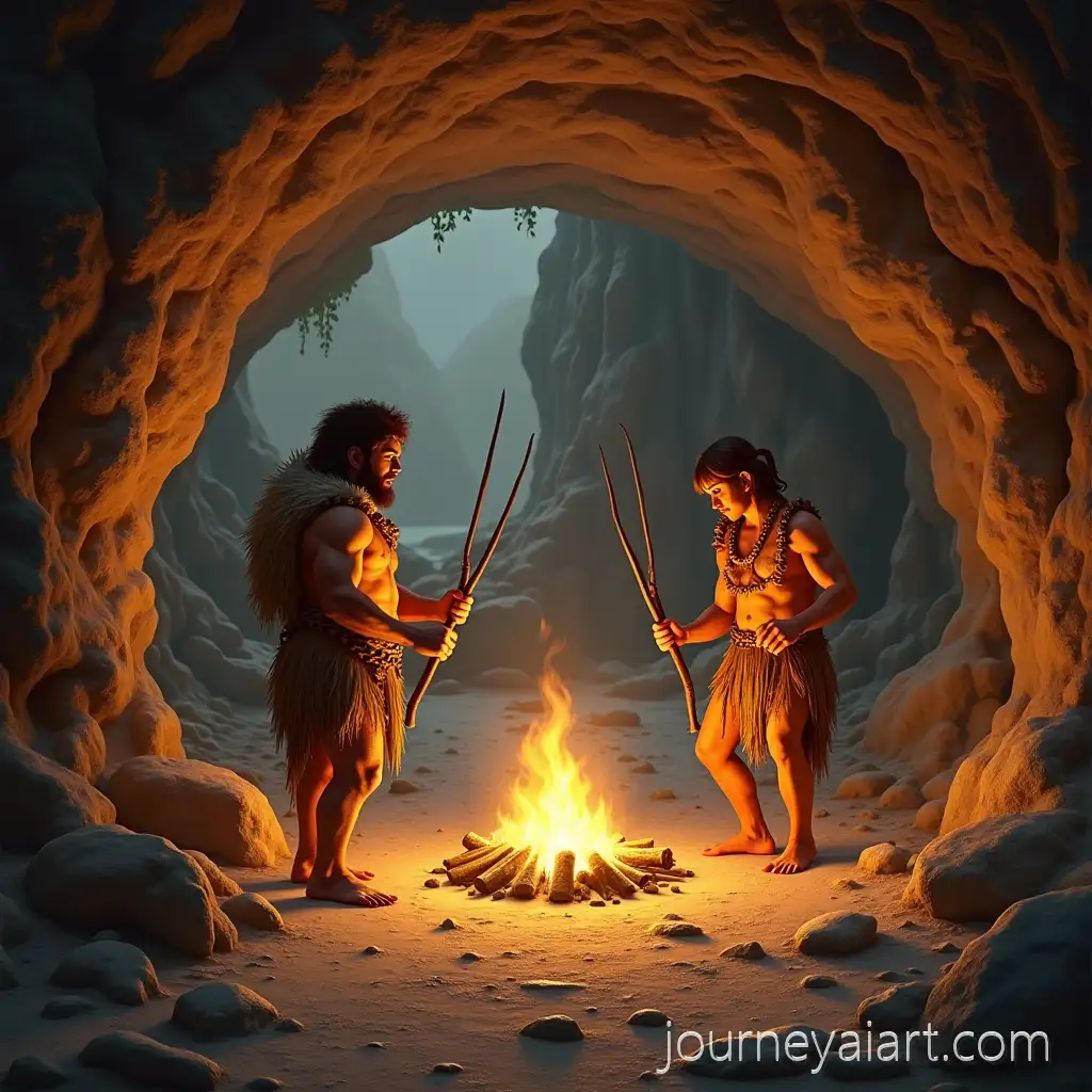 Cave-Person-Survival-Experience-in-the-Prehistoric-Era