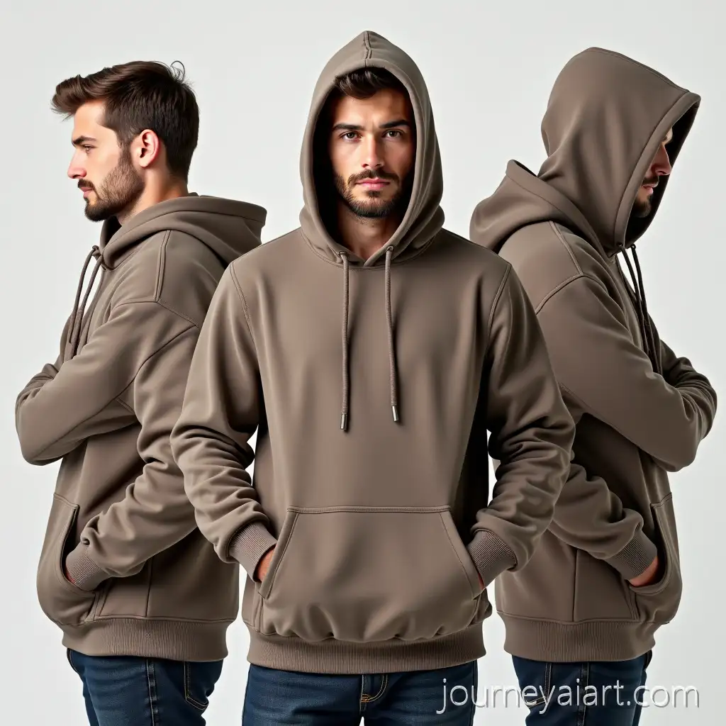 Young-Man-in-Hoodie-with-Large-Pocket-for-Product-Card-Display