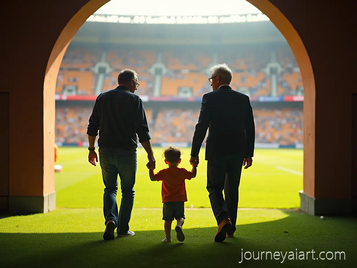 Emotive-Family-Moment-at-Mestalla-StadiumFamily-at-Mestalla-Stadium-with-Valencia-CF