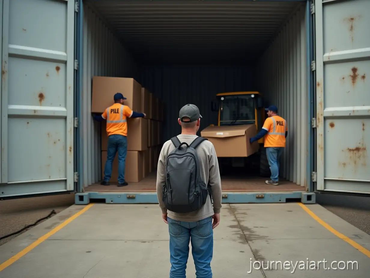 Man-Supervising-Box-Deliveries-at-Open-Container-Warehouse-Loading-Area