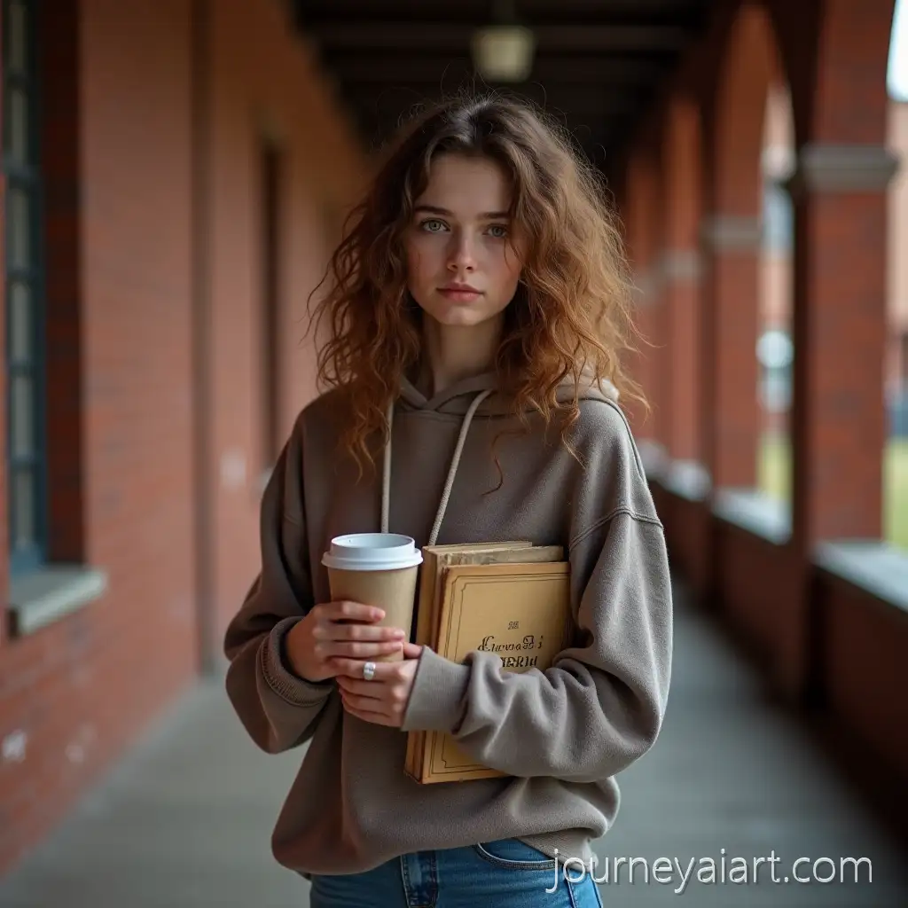 Young-Ukrainian-StudentUkrainian-student-portrait-Holding-Books-and-Coffee-at-Chernivtsi-University