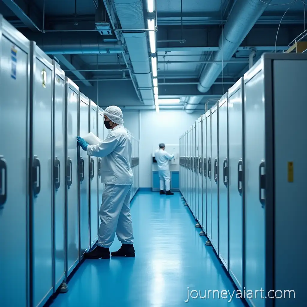 Refrigerated-Storage-Facility-Workers-Handling-TemperatureControlled-Goods-in-Cold-Chain-Warehouse