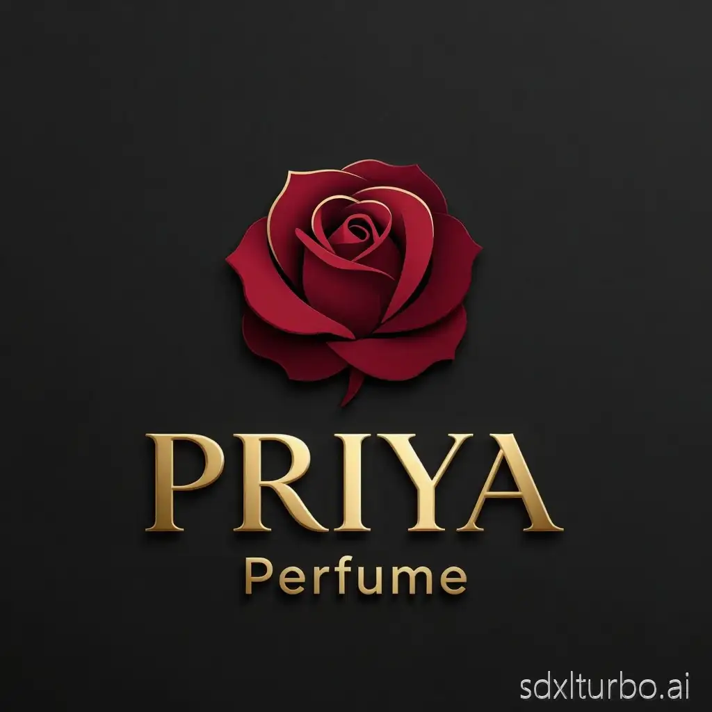 You said:  Premium Modern Logo Prompt Modern luxury logo design for “Priya” perfume brand, elegant and refined aesthetic, deep crimson red rose icon with velvety gradient petals, sleek minimalist composition, metallic gold foil accents with realistic reflective shine, subtle 3D emboss effect for dimensional depth, brand name “PRIYA” in sophisticated modern serif typography, spaced lettering for high-end feel, smaller word “Perfume” beneath in clean minimalist font, centered layout, matte black background for dramatic contrast, ultra high detail, premium fragrance packaging style, clean edges, scalable vector look, luxury branding presentation, 8k resolution  ChatGPT said: Here is your refined premium logo prompt, optimized for AI image generation (Midjourney / DALL·E / SDXL):  Prompt:  Modern luxury logo design for “PRIYA” perfume brand, elegant and refined aesthetic, deep crimson red rose icon with velvety gradient petals, symmetrical and balanced composition, sleek minimalist style, metallic gold foil accents with realistic reflective shine, subtle 3D emboss effect for dimensional depth, brand name “PRIYA” in sophisticated high-fashion serif typography (similar to Didot/Bodoni style), wide letter spacing for premium feel, smaller word “Perfume” beneath in clean minimalist sans-serif font, centered layout, matte black background for dramatic contrast, ultra-high detail, luxury fragrance packaging presentation, sharp clean edges, scalable vector look, soft studio lighting, photoreal metallic reflections, premium branding mockup, 8K resolution, no watermark