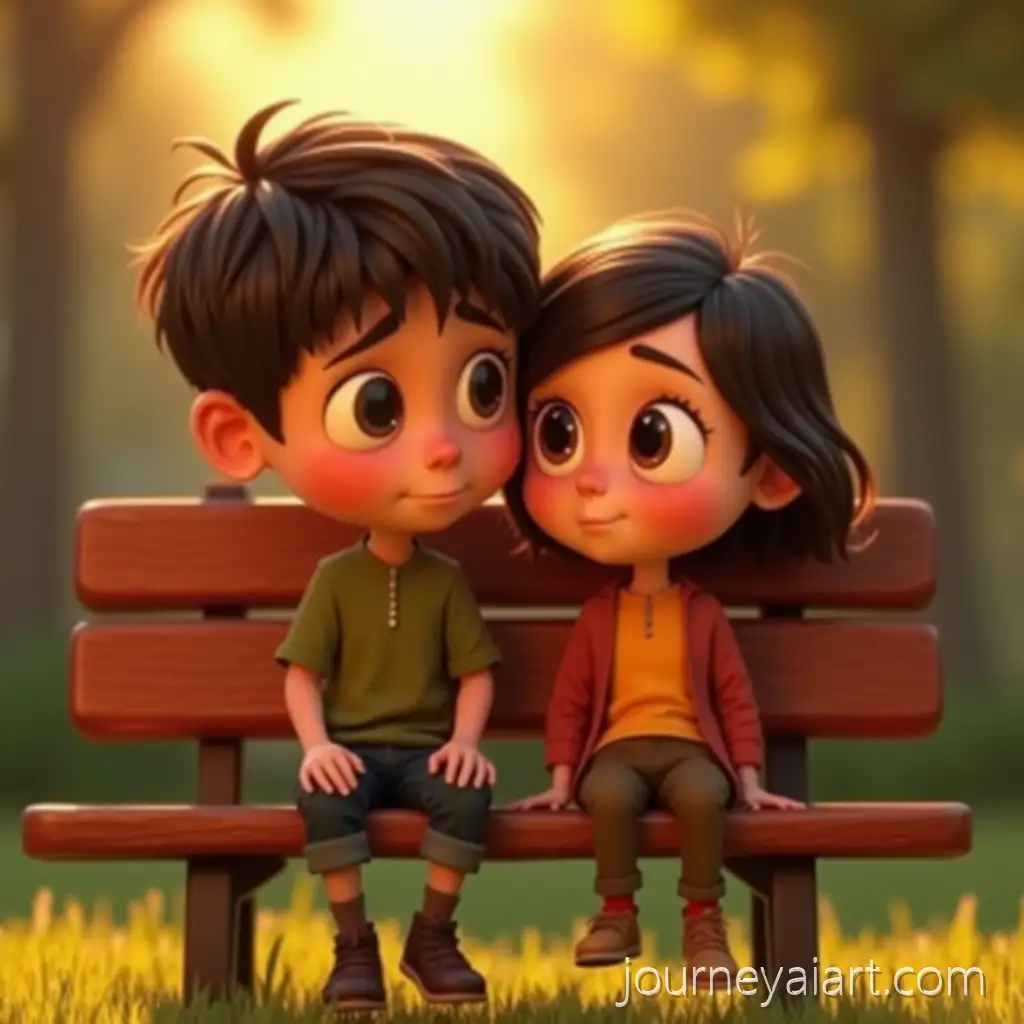 PixarComforting-Eli-in-ParkStyle-Eli-Comforting-a-Sad-Child-on-a-Park-Bench-in-Golden-Sunlight