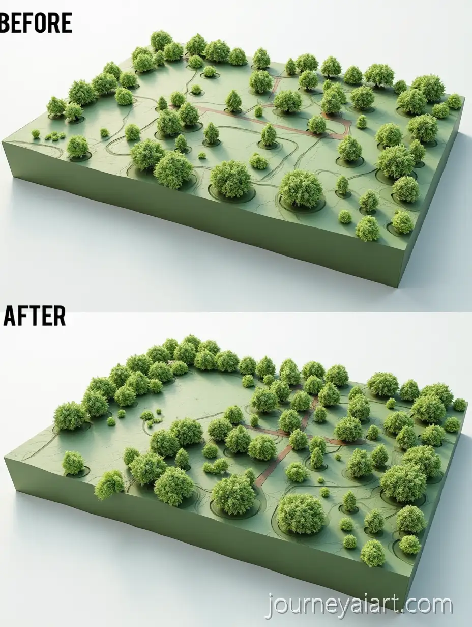 Before-and-After-Model-Showing-Prison-Territory-Transformation-in-Tonala-with-Green-Areas-and-ProtectedPrison-Territory-Before-and-After-Nature