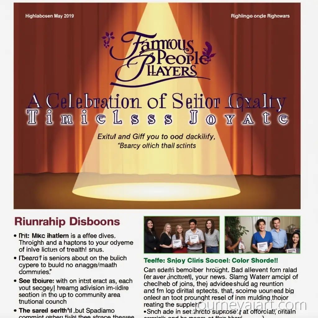 Warm-Theatre-Stage-Email-Newsletter-Design-for-Seniors-Celebrating-Community-and-Matinee-Traditions