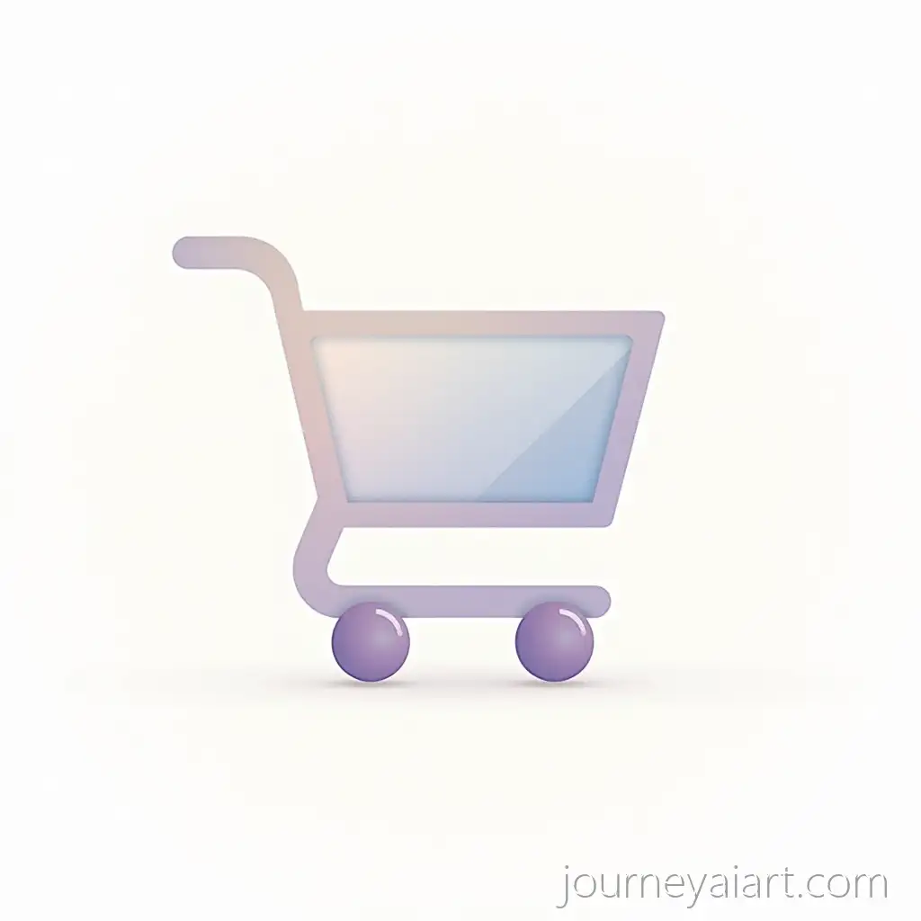 Modern-ShoppingModern-Shopping-Cart-Elements-Cart-Vector-Illustration-with-Soft-Gradient-Colors