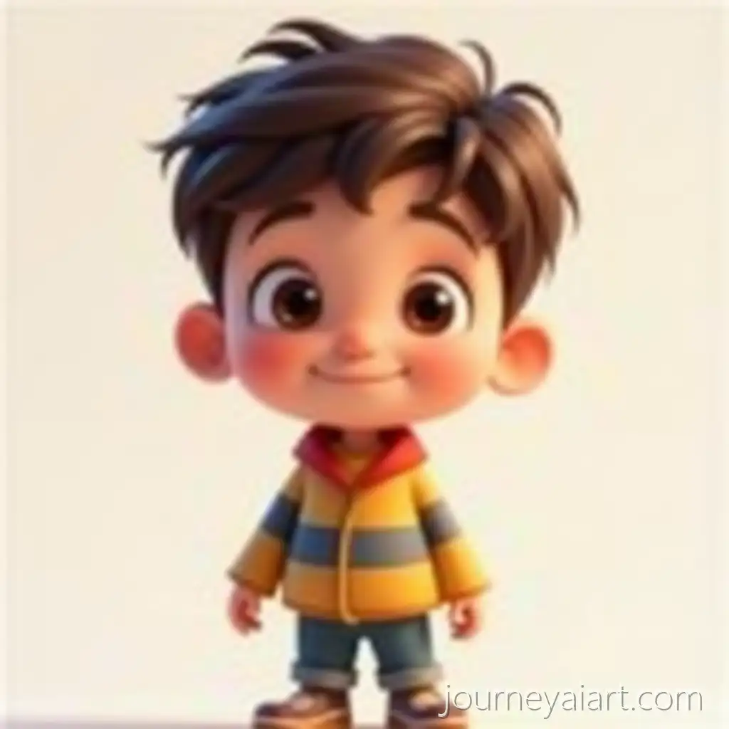 Cheerful-8YearOld-Boy-Sami-in-Cartoon-PixarStyle-3D