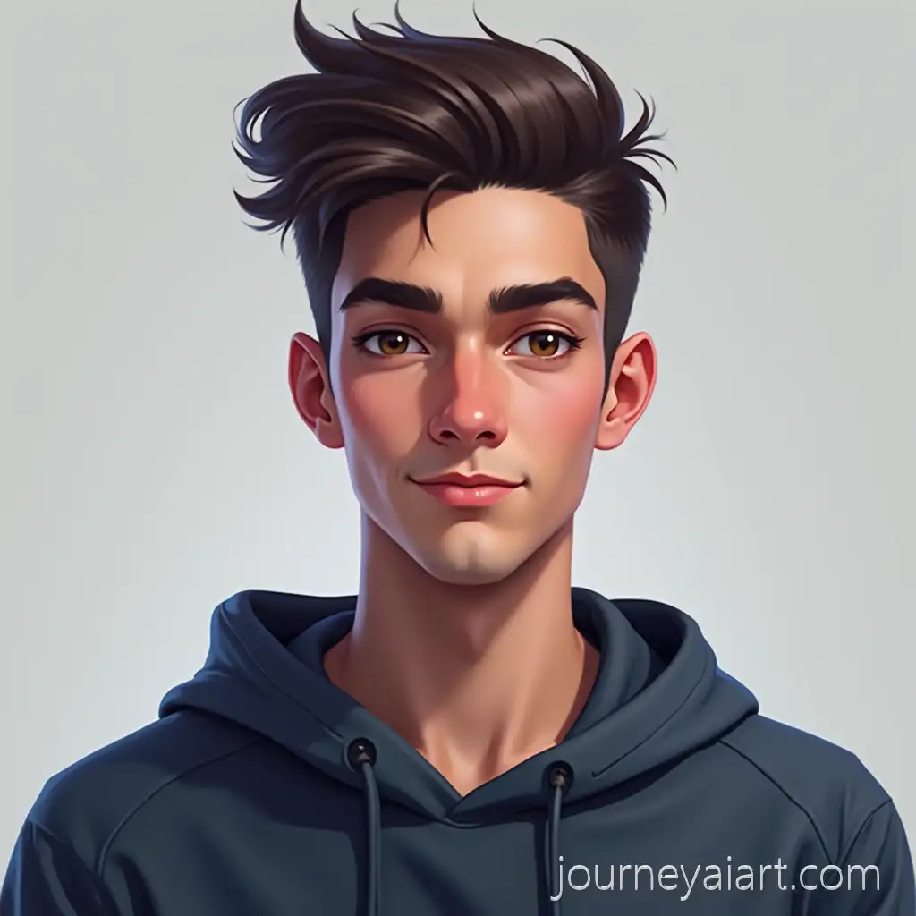 Professional-Esports-Player-Portrait-Digital-Painting-with-Symmetrical-Face-and-Studio-Lighting