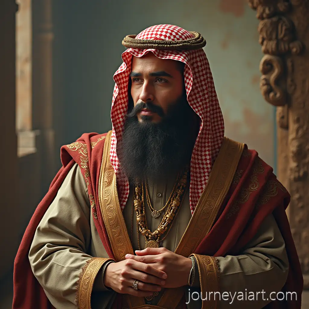 Arabic-Calligraphy-on-Quran-Cover-with-Title