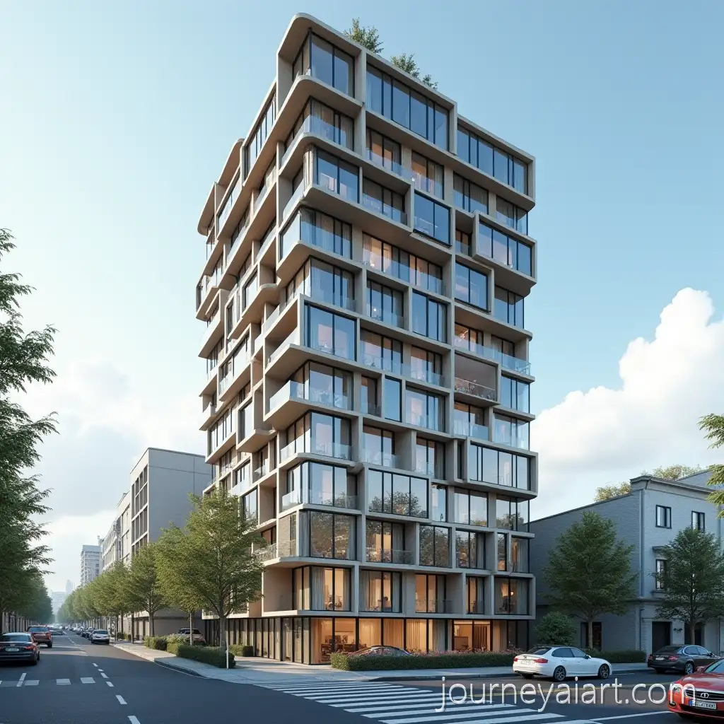 Real12-story-building-imageistic-Rendering-of-a-12Story-Building-in-Urban-Setting