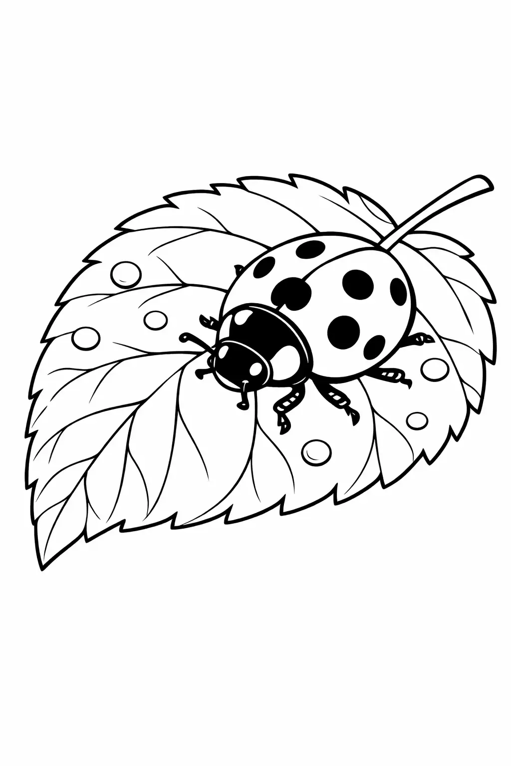 Free ladybug coloring page generator – 13 ladybug coloring page to Download