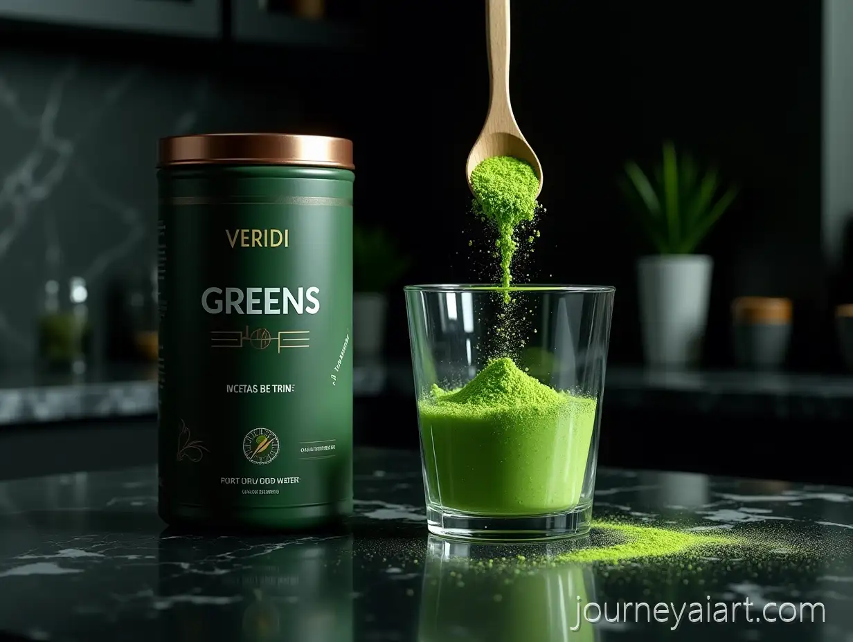 Luxury-Cinematic-4K-Product-Shot-of-Veridi-Greens-for-Men-in-Modern-Dark-Kitchen