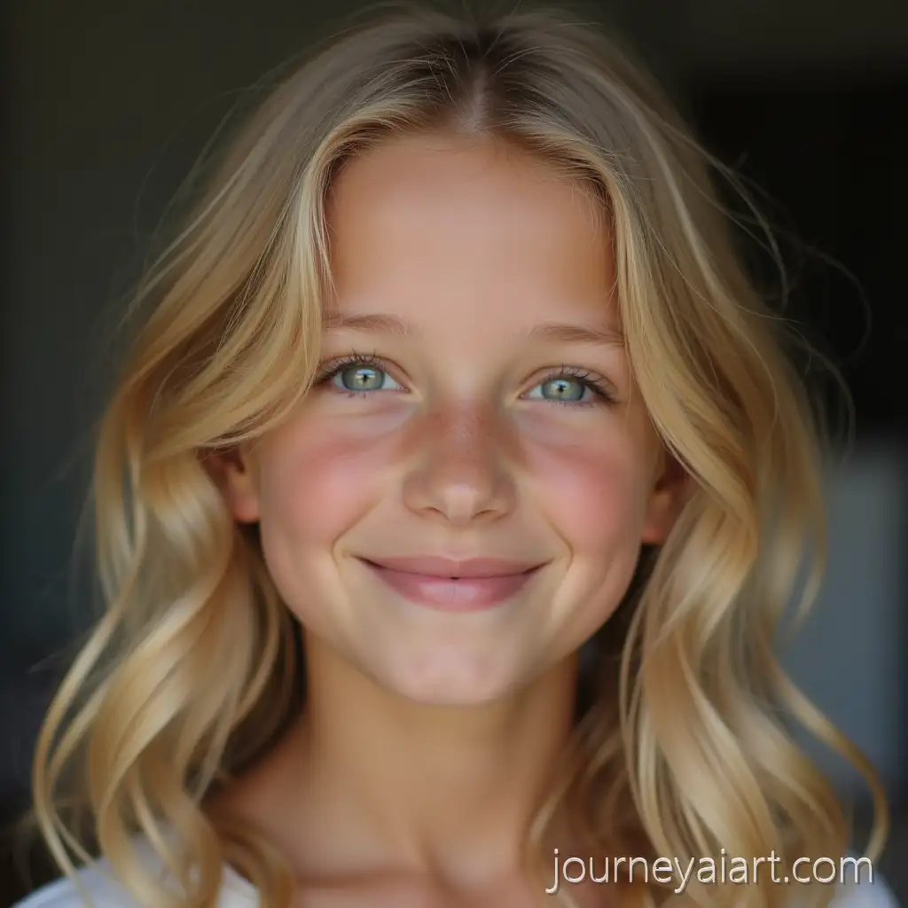 Charming-Portrait-of-a-13YearOld-Blonde-Girl-in-HD-Quality