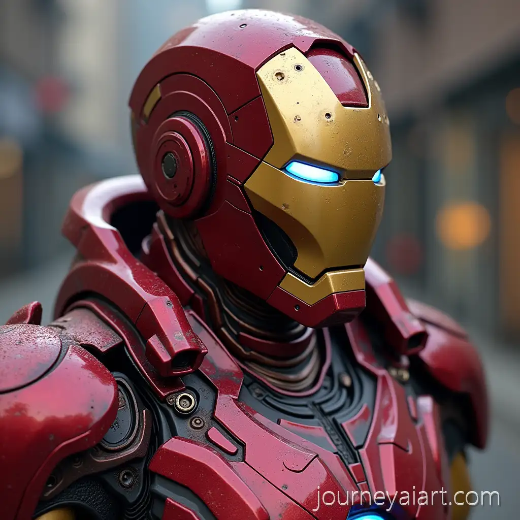Futuristic-Iron-Man-Helmet-Merged-with-Cosmic-Galactus-Figure-in-SciFi-Setting