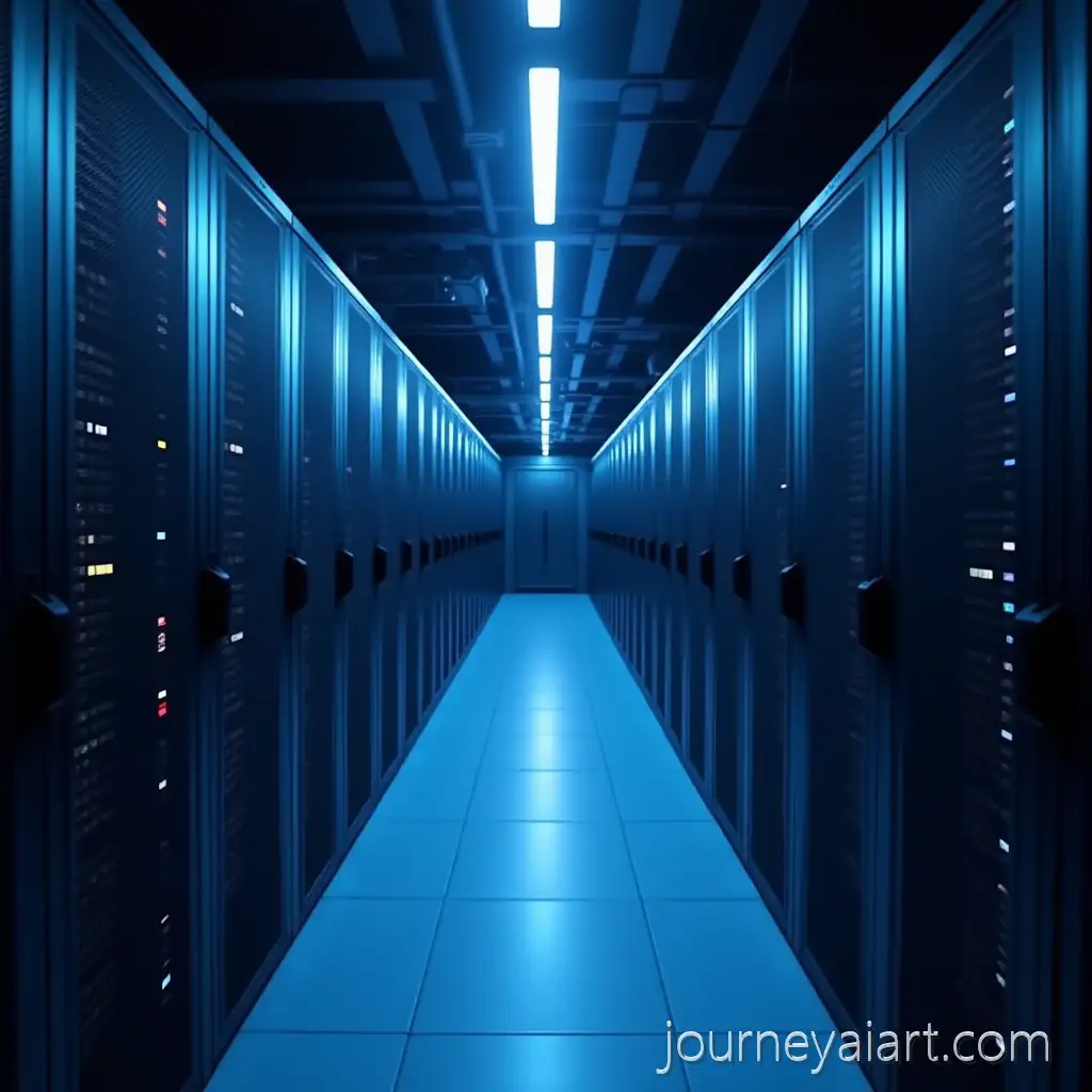 Enterprise-ITEnterprise-IT-Infrastructure-Corridor-Infrastructure-in-Data-Center-Corridor-with-Server-Racks